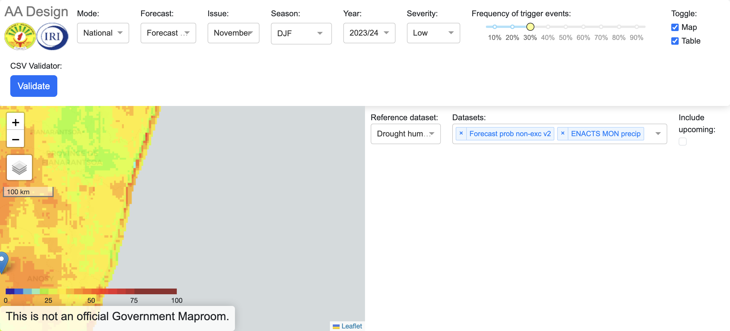 True Southern Africa Madagascar Grand Sud DJF Design Dashboard Unlocked